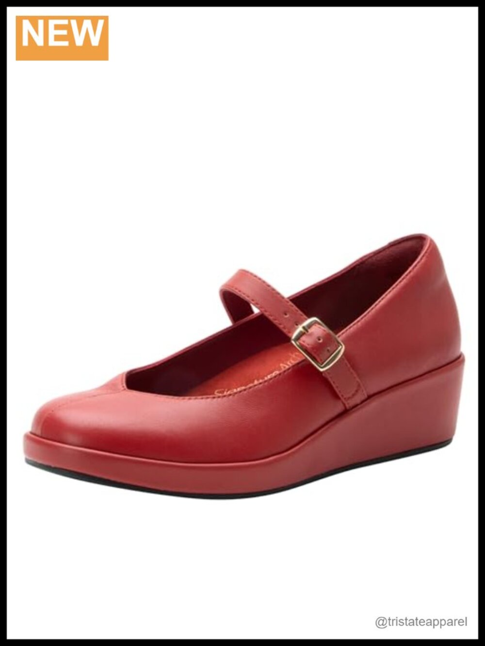 Alegria Haylo Mary Jane Slip Resistant Comfort Wedge